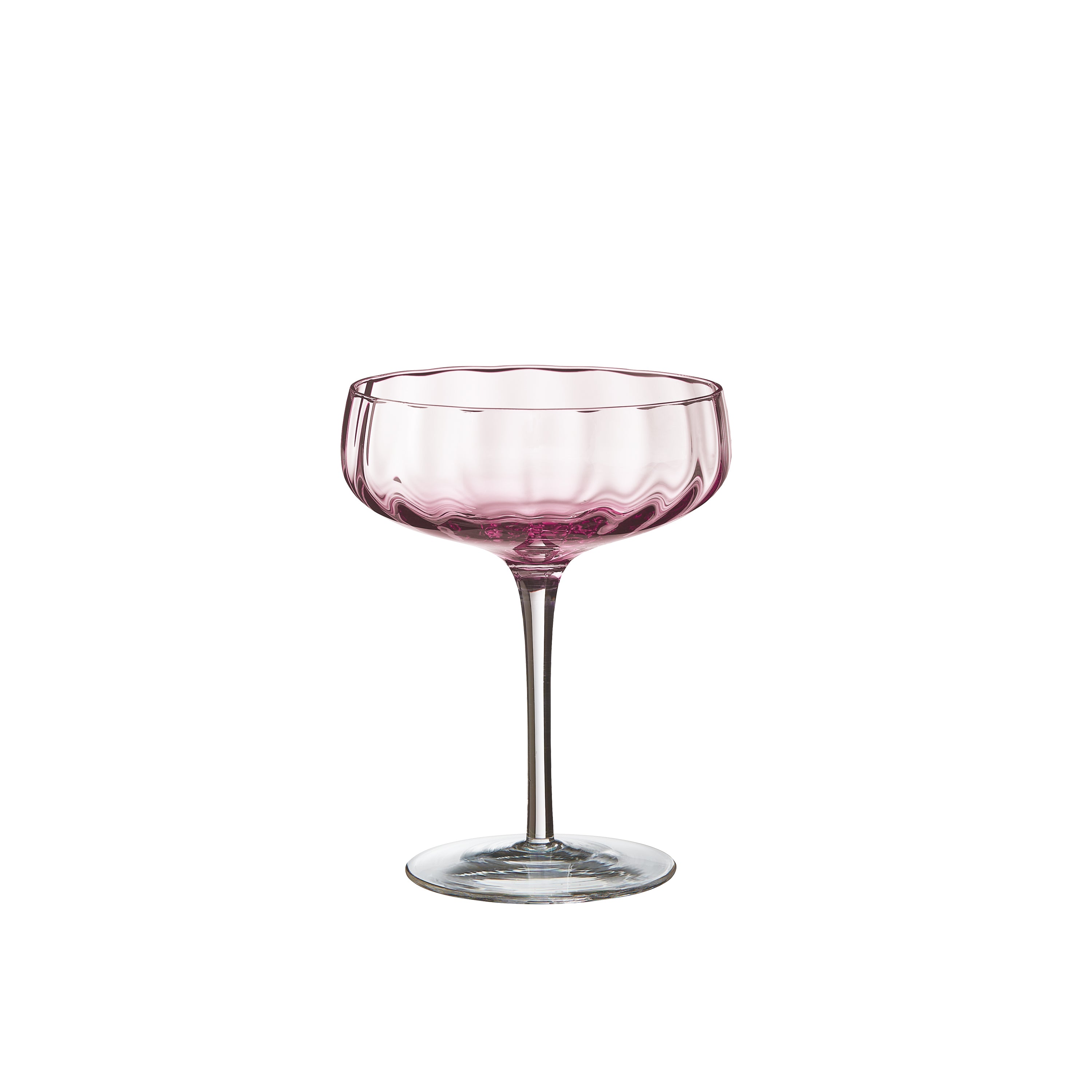 Sonja champagne/cocktailglas - Raspberry Red